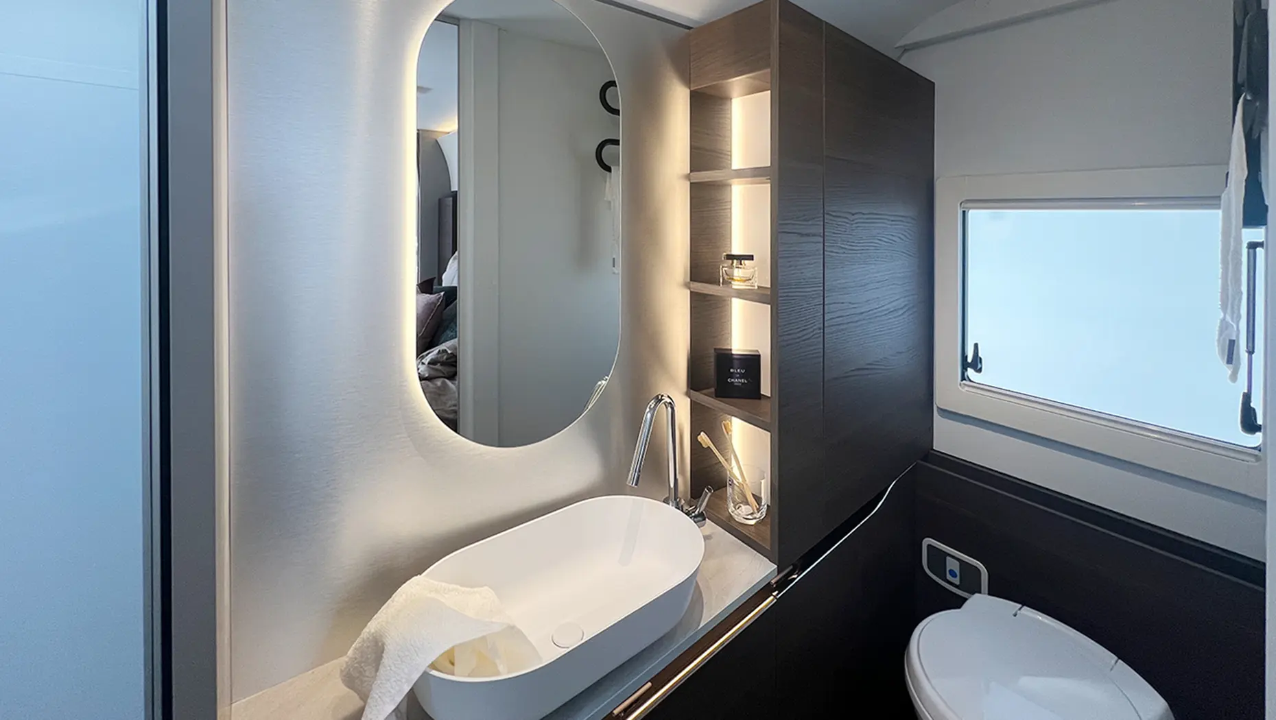 Badezimmer des ADRIA ALPINA 2027
