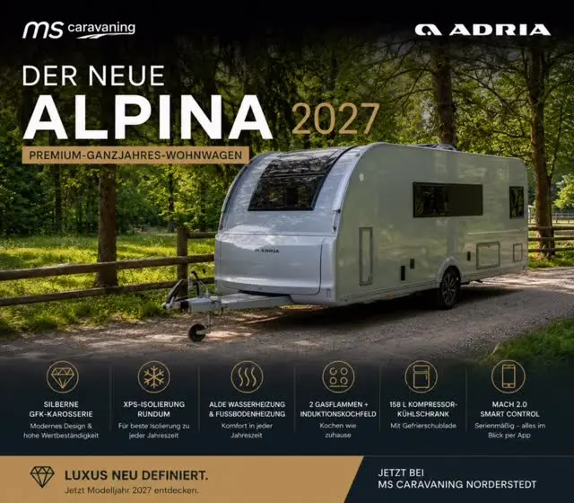 Der neue ADRIA ALPINA 2027 ist da!